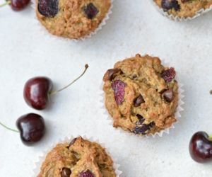 Gluten Free:  Cherry Chocolate Muffins