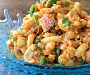 BBQ Bacon Cheddar Macaroni Salad