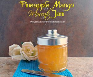 Pineapple Mango Moscato Jam