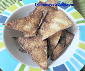 Crispy Cinnamon Wonton Wrappers