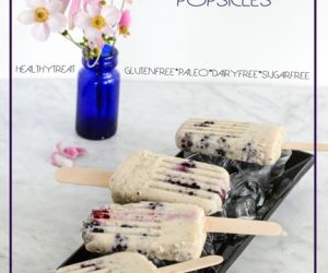 Blackberry Banana Coconut Popsicle