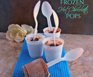 Frozen Hot Chocolate Pops