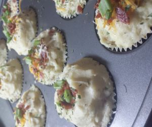 Twice Baked Potato Cup Cakes