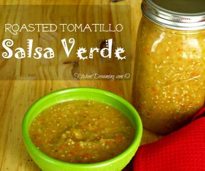 Roasted Tomatillo Salsa Verde