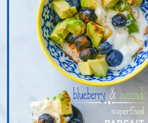 Blueberry Avocado Superfood Parfait