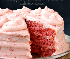 Easy Strawberry Cake