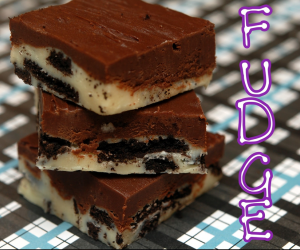 Double Decker Oreo Fudge