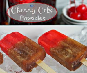 Cherry Coke Popsicles