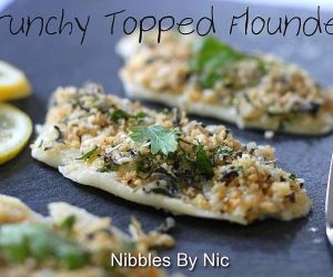 Crunchy Topped Flounder