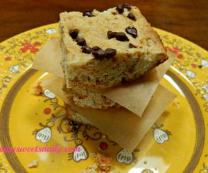 Yum Yum Cereal Blondie Bars