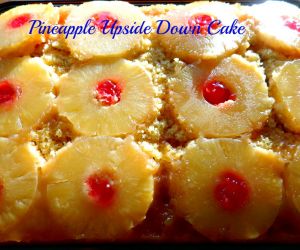 Lighten Up:  Upside Down Pineapple Cake