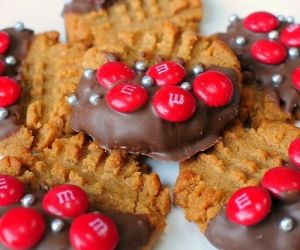 Gluten Free:  3 Ingredient Peanut Butter Cookies