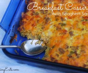 Breakfast Casserole with Spaghetti Squash