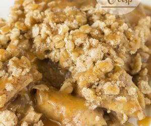 Caramel Apple Crisp