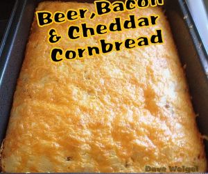 Beer Bacon Cheddar Cornbread