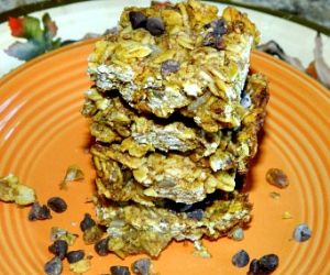 Healthy Vegan Pumpkin Granola Bars