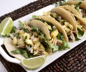 Chicken Pineapple Tacos