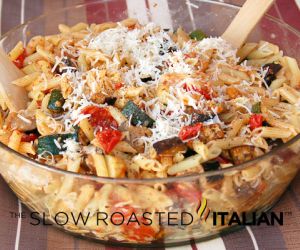 Roasted Vegetable Penne Pasta