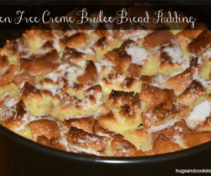 Gluten Free Creme Brûlée Bread Pudding