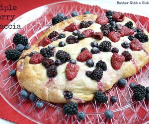 Triple Berry Focaccia