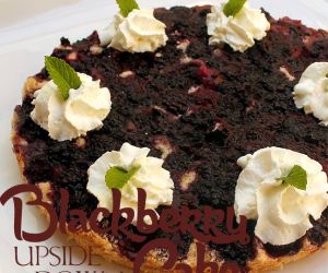 Blackberry Upside Down Cake