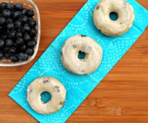 Easy Blueberry Donuts