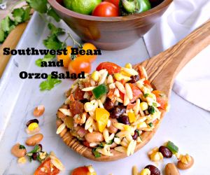 Southwest Bean & Orzo Salad