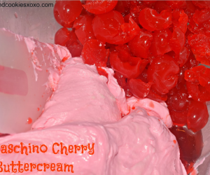 Maraschino Cherry Buttercream Frosting