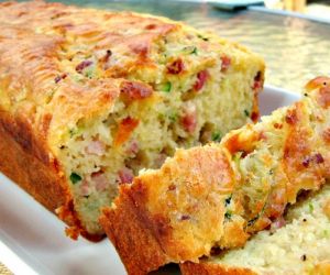 Bacon Cheddar Zucchini Bread