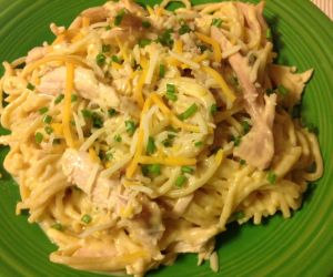 Creamy Chicken Spaghetti