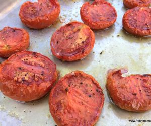 Slow Roasted Tomatoes for Freezer