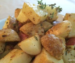 Dijon Herb Roasted Potatoes