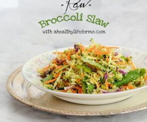 Raw Broccoli Slaw