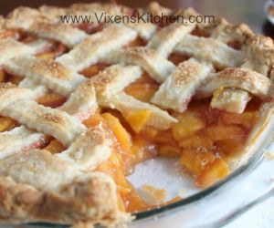 Award Winning Fresh Peach Pie