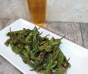 Sauteed Blistered Shishito Peppers