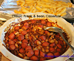 Turkey Frank & Bean Casserole