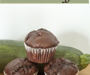 Chocolate Zucchini Muffins