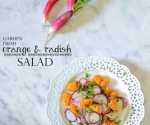 Orange Radish Salad