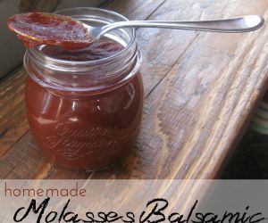 Homemade Molasses Balsamic BBQ Sauce