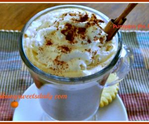 Low Fat Delectable Pumpkin Pie Latte