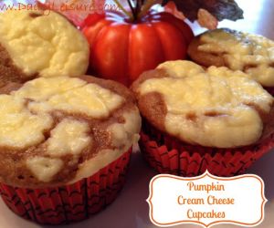 Pumpkin Cream Cheese Cupcakes