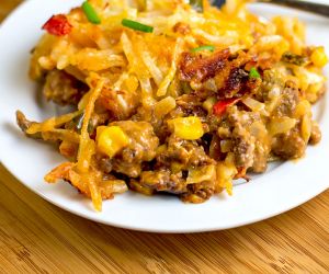 Mexicali Hashbrown Taco Casserole