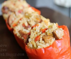 Jambalaya Stuffed Peppers