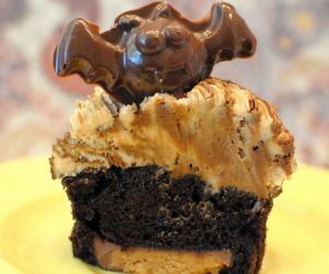 Chocolate Peanut Butter Cupcakes