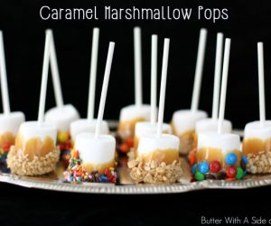 Caramel Marshmallow Pops