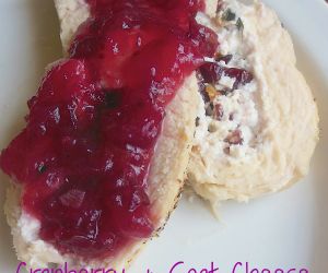 Cranberry Goat Cheese Stuffed Chicken Breasts
