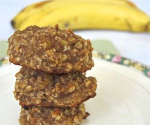 2 Ingredient Healthy Banana Cookies