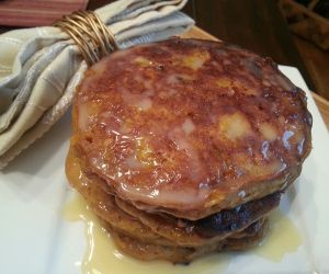 Pumpkin & Golden Raisin Pancakes