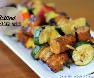 Grilled Sausage Kabobs