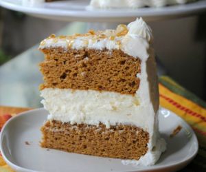 Pumpkin Cheesecake Cake